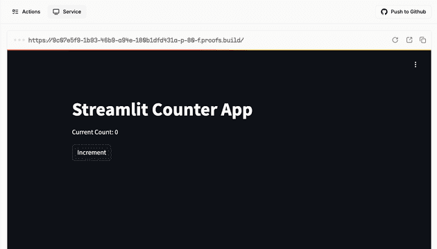 Unique URL for each port